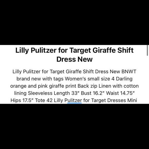 Lilly Pulitzer for Target Dresses - Picture 4 of 4
